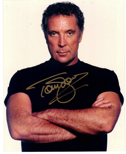 Tom jones authentic signed - tom,