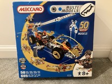 Meccano Evolution 9550 50 Model Building Kits, New Sealed,Retired Rare Set !!