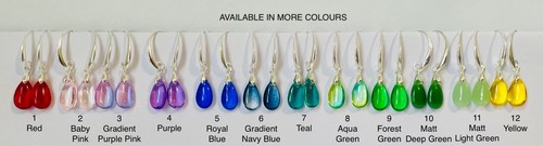 Navy blue glass - blue,