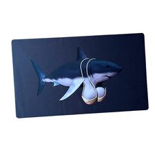 Bikini Shark Meme Playmat |