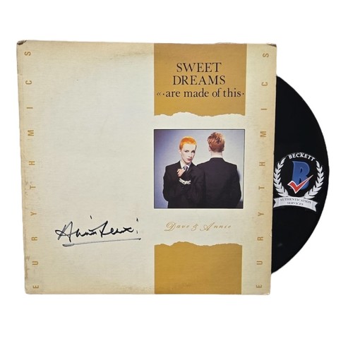 Annie lennox signed autograph - lennox,