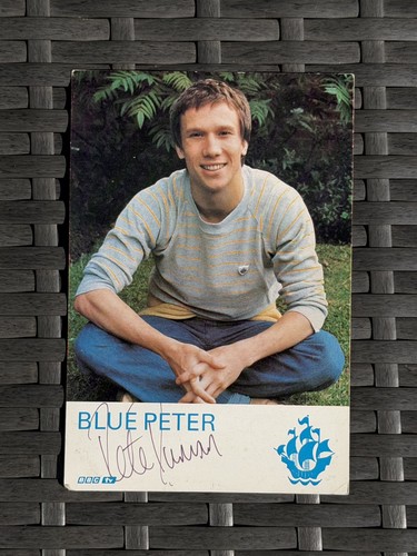 Blue peter presenter - blue,