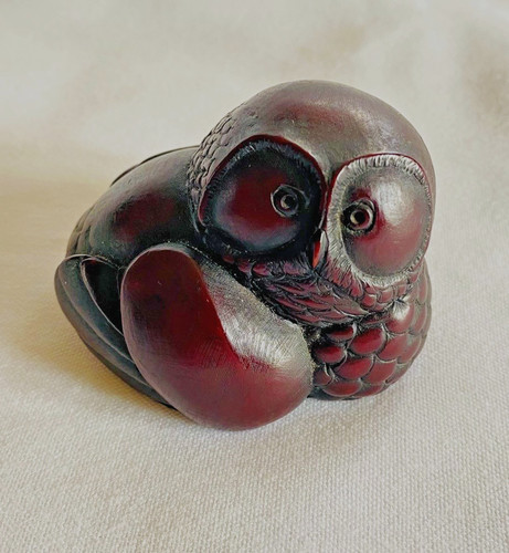 Boma small owl sculpture - small,