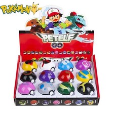 12pcs Ball Pokeball Set Kids