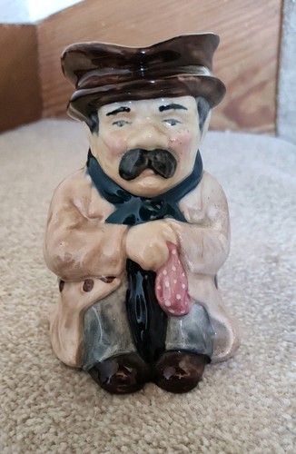 Vintage poor man toby jug - poor,