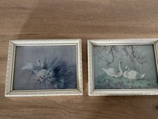 2 Delightful Antique  Pictures, Enchanted Isle And Spring Cover By Vernon Ward