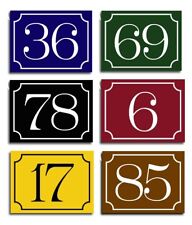 House Number Plaques Signs