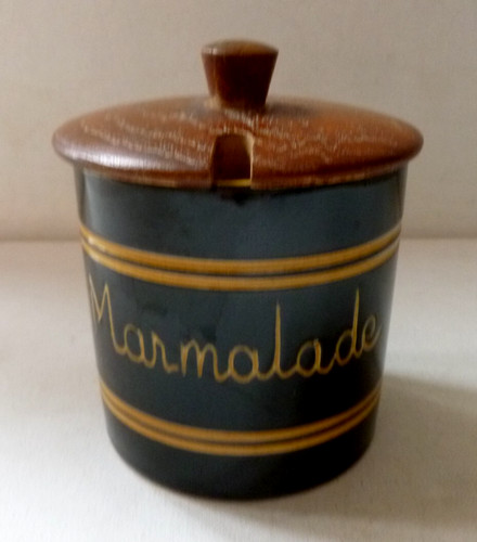 Swedish art pottery lidded - swedish,