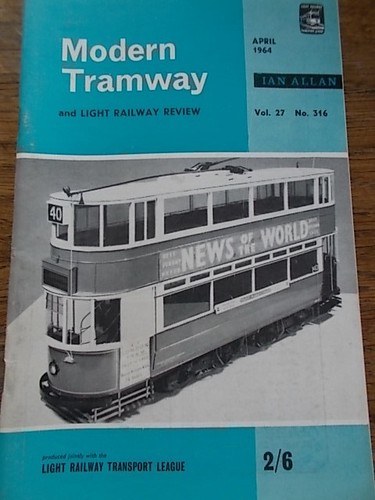 Vintage 1964 modern tramway - tramway, &