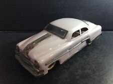 1950s Minister Delux Tinplate Friction Litho 1954 Pontiac Chieftain Lilac 10inch