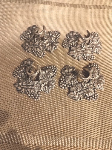 Set pewter grape vines - set, of