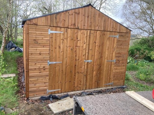 12ft 20ft heavy - 20ft, wooden