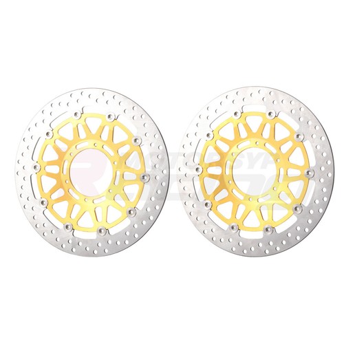 2xfront brake discs - rotors, for