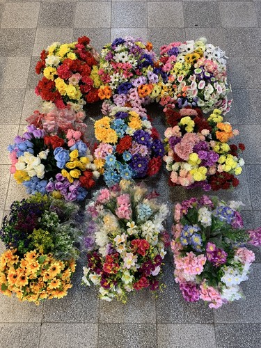 12x bushes artificial silk - 12x,