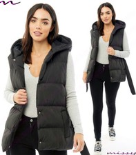NEW Womens HOODED GILET