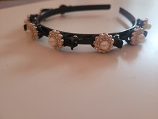 Women Pearls Hairbands Headband Double Bangs Hairstyle Hairpin Fashion Hair Clip