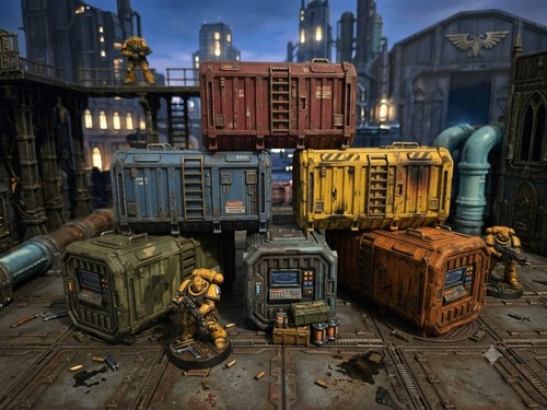 Storage crates containers - storage, crates/containers