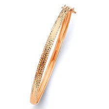 SOLID 14k Pink Gold Pink 5mm