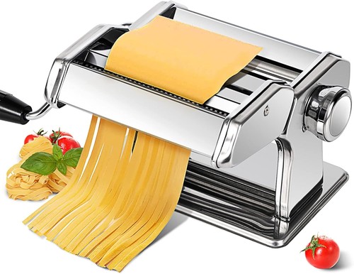 Stainless steel pasta maker - steel,