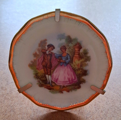 Limoges porcelain octagonal - limoges,