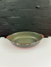 Denby Marrakesh Oval Handled Roasting Vegetable Serving Dish 12.75" 2 Available
