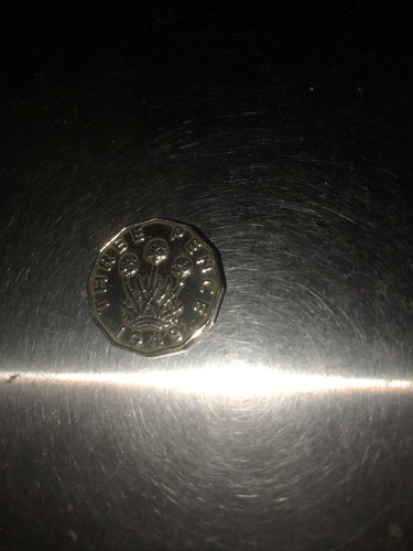1949 threepence coin - 1949,