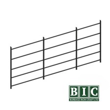 5 Bar Metal Estate Farm Fence