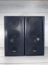 *Rare* Sony SS-B2 Bookshelf  Speaks 1996, 100W Germany Made In Black