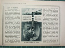 1915 WWI WW1 PRINT ~ HOW IT