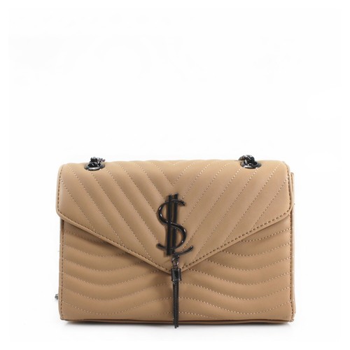 New ladies quilted satchel bag - new,