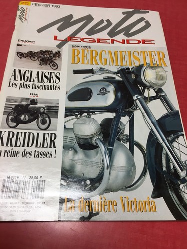 Motorcycle legend magazine - magazine, 22
