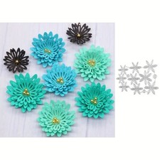 Flower Die Cut Templates Carbon Steel Cutting Dies for Card Making Scrapbooking