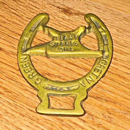 Brass horse brasses harness - brasses,