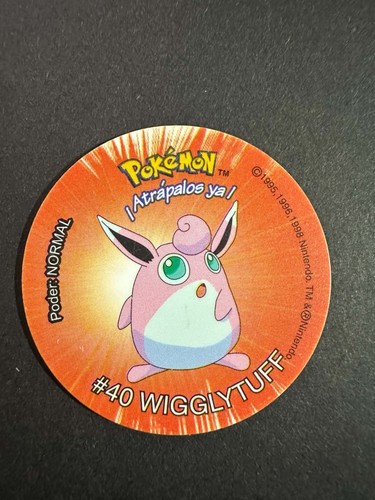 Pokemon tazo wigglytuff - tazo,