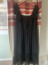 Worn Once Fat face long black
