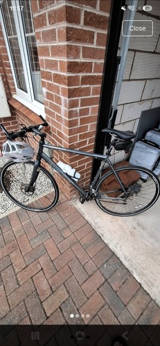 Boardman hybrid bike with - , a