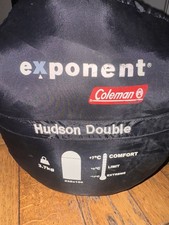 Coleman Hudson Exponent Double Sleeping Bag - Grey
