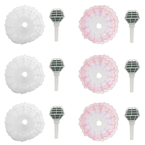 Sets wedding flower holders - 6,