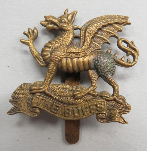 Military brass cap badge - cap,