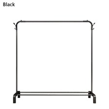 Heavy Duty Metal Single Rail Clothes Garment Hanging Rack Shelf Display Stand