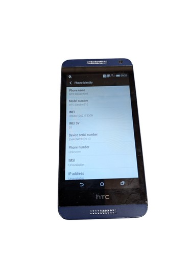 Htc desire 610 blue - desire,