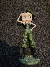 Large Betty Boop Army Soldier