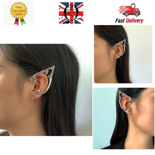 Ear cuff earrings goth - cuff, punk