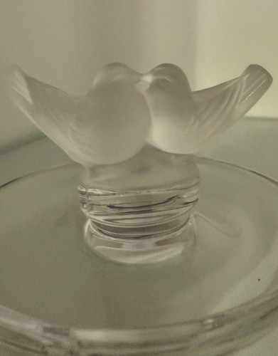 Lalique crystal love birds - crystal,