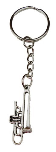Trumpet key ring keyring - trumpet,