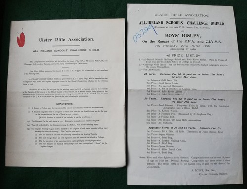 1909 ulster rifle association - 1909,