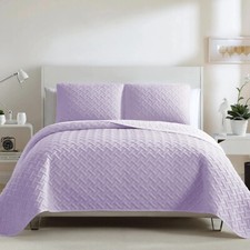 3 Piece Emboss Bedspread