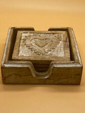 Set of 4 Shabby Chic Style