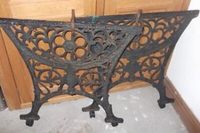 PAIR OF CAST IRON 65 CM BY
