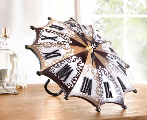 Brown umbrella table - brown,
